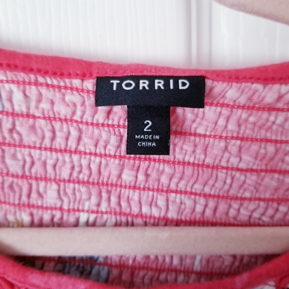 Torrid blouse 2 - Picture 4 of 5